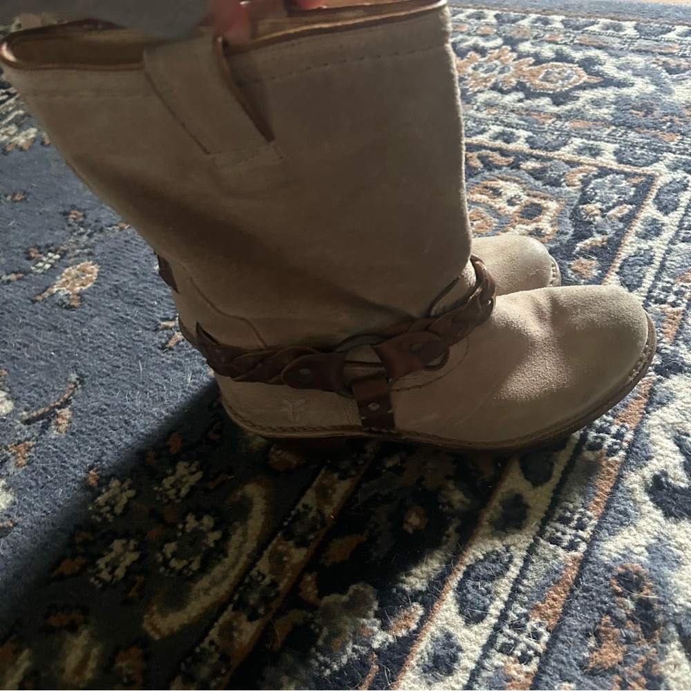 FRYE Carmen Braided Harness Boot - Picture 5 of 9